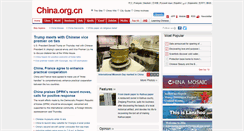 Desktop Screenshot of china.org.cn