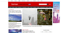 Desktop Screenshot of german.china.org.cn